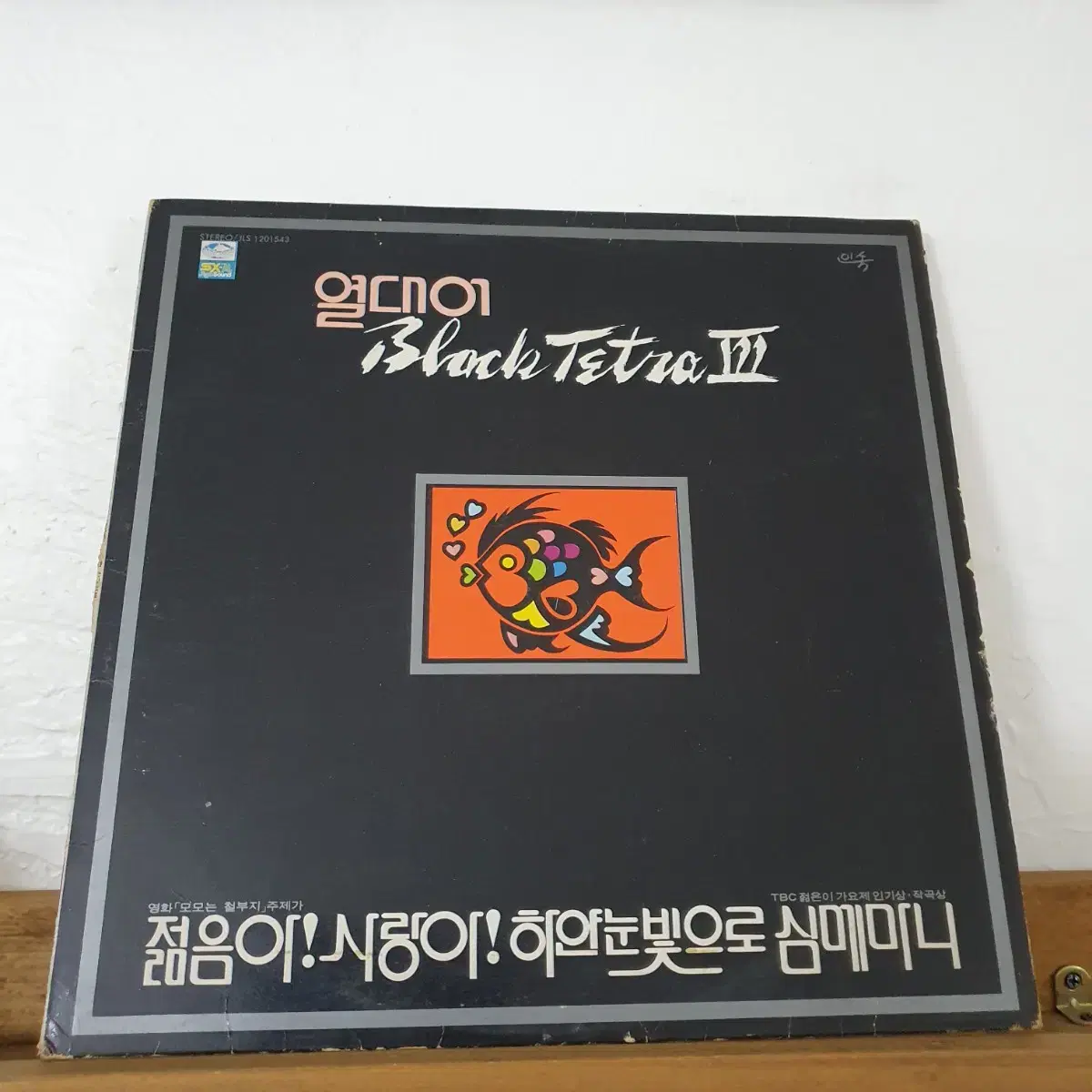 블랙터트라 ( 열대어) 3집 LP  1980